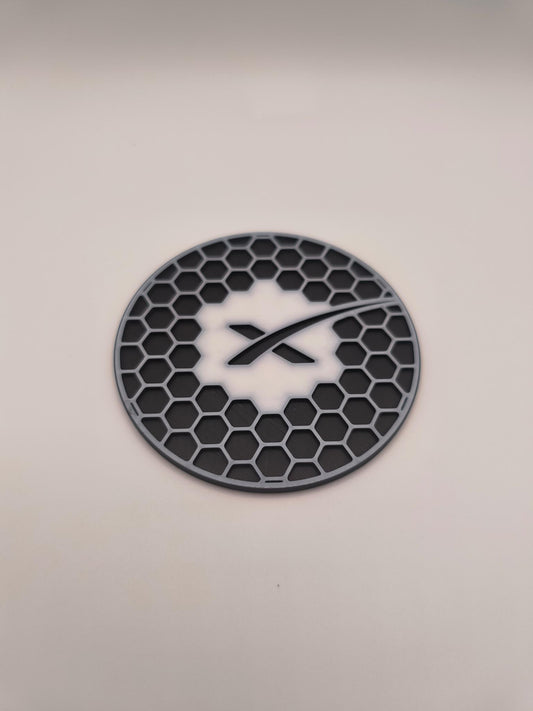 SpaceX Logo coaster