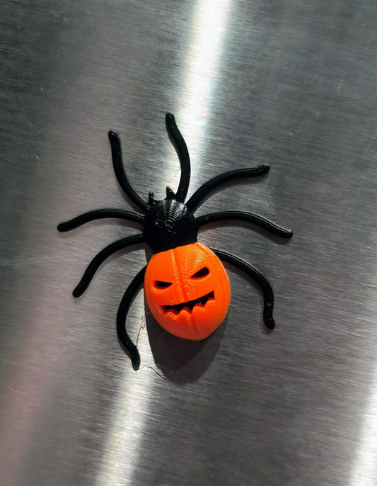 It's a PUMPKIN. It's a SPIDER. It's the ultimate Halloween magnet!